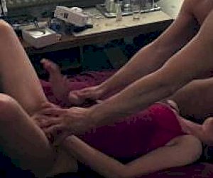 паренёк крупный размер занимаются страстный сексом