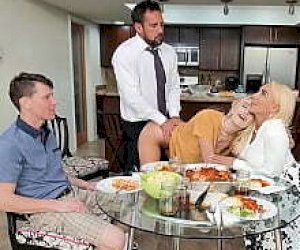 young lady  he has sex on the upside-down amazon